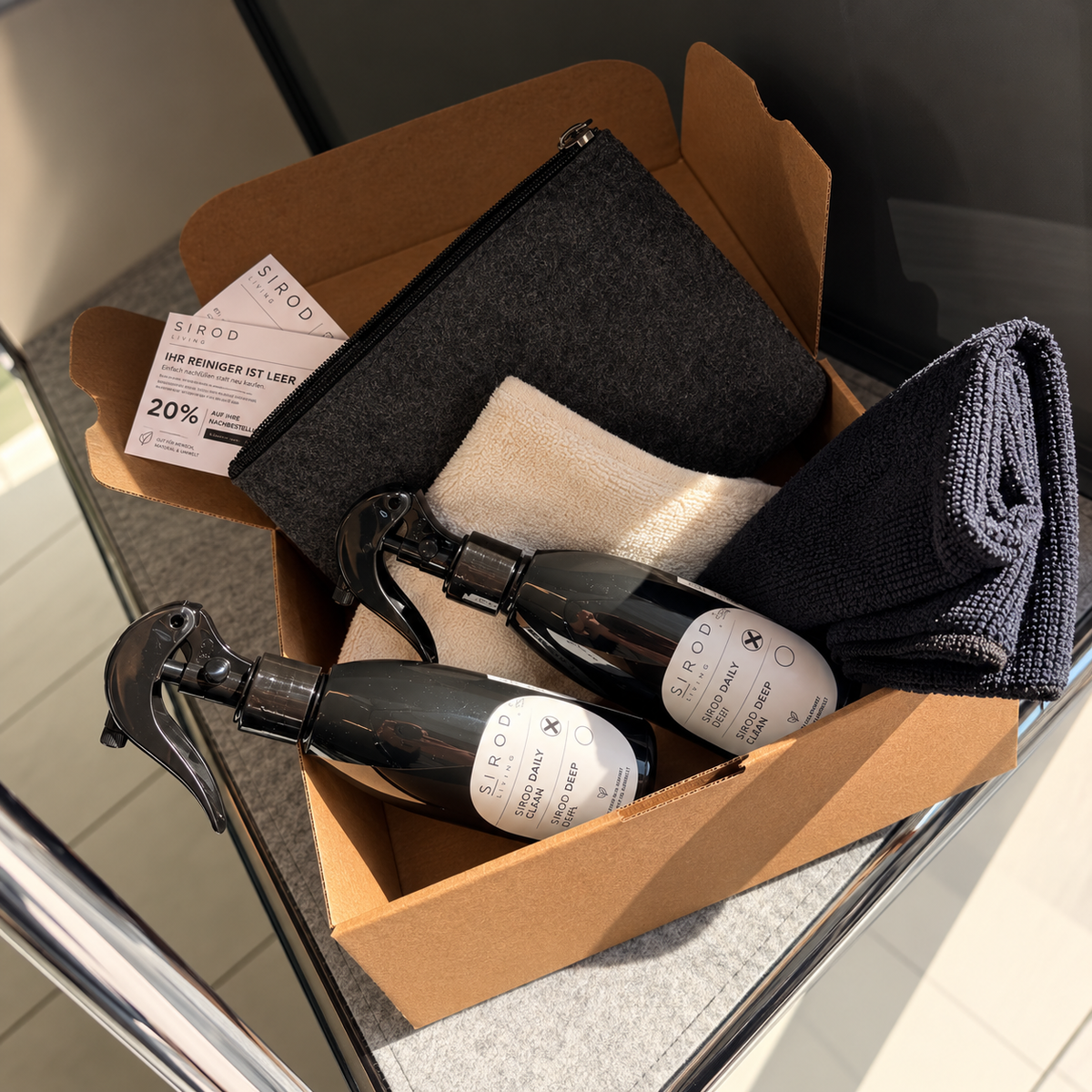 SIROD CLEAN – Pflege für zeitloses Design